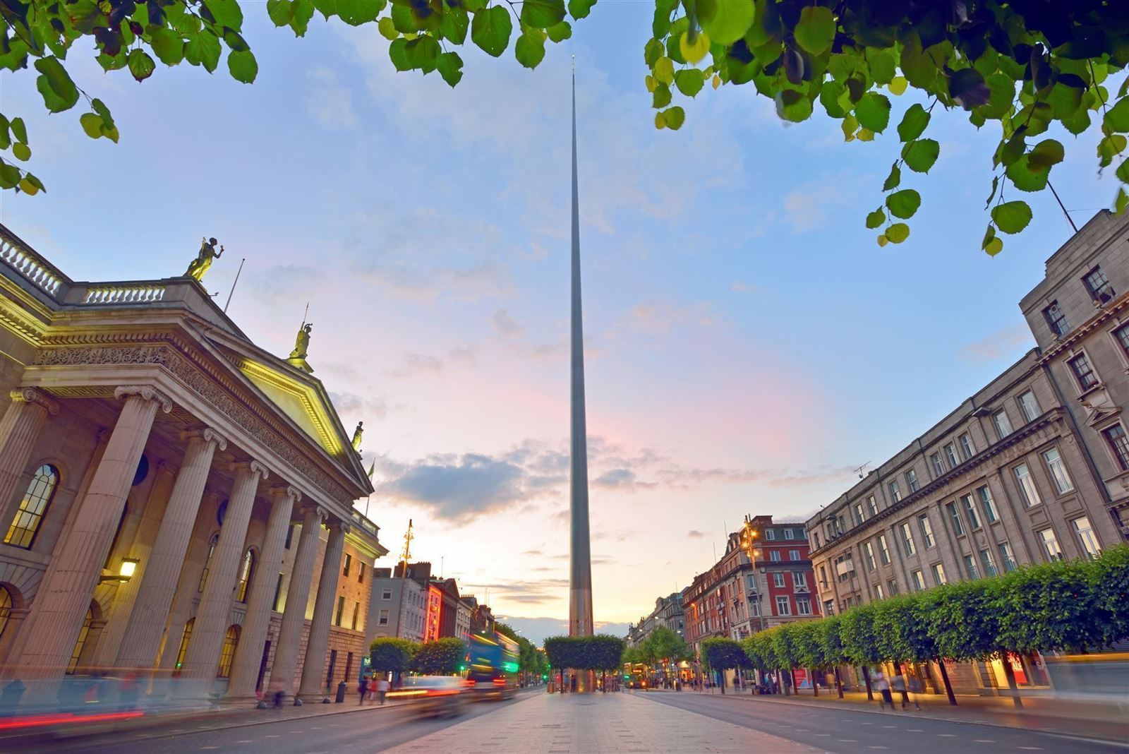 Spire auf der O´Connell Street